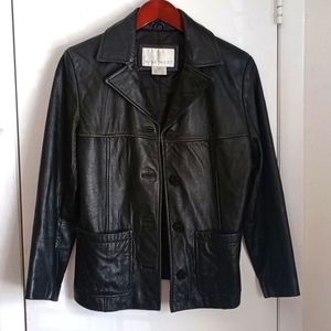 Nine West - Black Leather Jacket